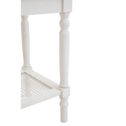 Orsina Ivory Side Table, Night Stand End Table With Bottom Shelf, Bedside Night Table For Home - thumbnail 7
