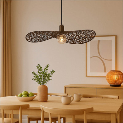 Loops Stylish Modern Bronze Pendant Ceiling Light For Elegant Indoor Spaces - image 1