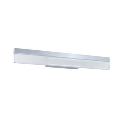 Luminosa Lighting Luminosa Modern Led Wall Lamp Silver, Warm White 3000K 960Lm