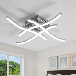 Pheashine Ceiling Lights, Modern Led Pendant Ceiling Light,24W 2240Lm Cool White 6500K For Living Room Or Bedroom