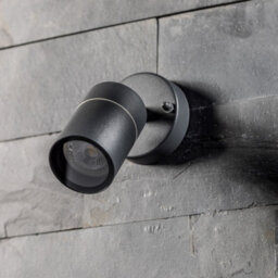 CGC Lighting Cgc Mia Dark Grey Stainless Steel Gu10 Adjustable Outdoor Wall Light Ip44 - thumbnail 2
