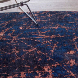 Mad Men Stellar 9217 Blue Star Flatweave Rug By Louis De Poortere -80Cm X 150Cm - thumbnail 2
