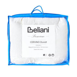 Beliani Duvet Duck Feathers And Down 6 Tog Light Warm Cervino 220 X 240 Cm - thumbnail 4