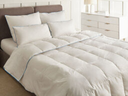 Beliani Duvet Duck Feathers And Down 6 Tog Light Warm Cervino 220 X 240 Cm - thumbnail 2