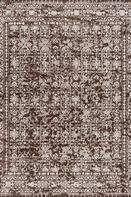 The Rugs Montana Brown Oriental Area Rug And Runner Soft Durable Pet Friendly Easy To Clean Living Room Bedroom 3716Brw - image 1