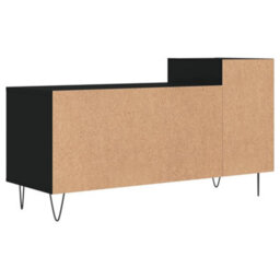 Berkfield Stylish Tv Cabinet Black 100X35X55 Cm Engineered Wood - thumbnail 8