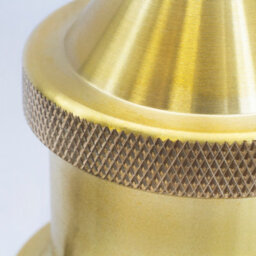 Pale Grey Lincoln Painted Dome Pendant Light With Polished Brass Lamp Holder And Black Round Cable - Se Home - thumbnail 3