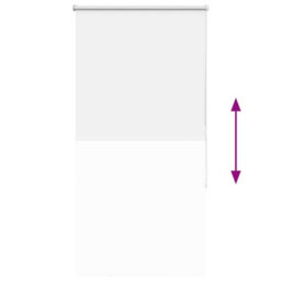 Walplus Blackout White Roller Blind 80X130 Cm, Fabric Width 75.7 Cm, Polyester - thumbnail 9