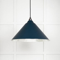 From the Anvil Smooth Nickel Hockley Pendant In Dusk - thumbnail 1