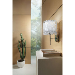 Luminosa Lighting Luminosa Lupin Floor Lamp 4 Light E27, Gloss White/polished Chrome - thumbnail 6
