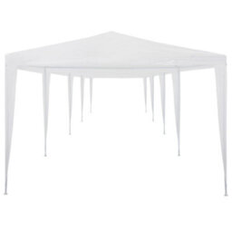 Berkfield Party Tent 3X12 M Pe White - thumbnail 2
