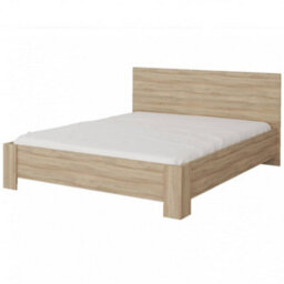 Arte Elegant Oak Sonoma Bed Frame H900mm W1690mm L2070mm - Perfect For Modern And Vintage Interiors - thumbnail 1