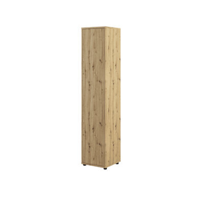 Arte Bed Concept Oak Artisan Tall Storage Cabinet 45Cm - image 1