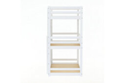 Birlea Tressa Triple Bunk Bed In White - thumbnail 7