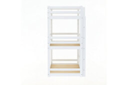 Birlea Tressa Triple Bunk Bed In White - thumbnail 8