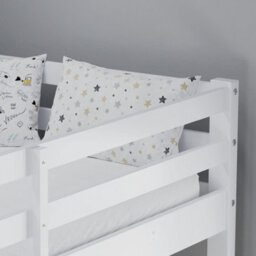 Birlea Tressa Triple Bunk Bed In White - thumbnail 2