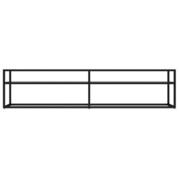 Berkfield Tv Cabinet Transparent 180X40X40.5 Cm Tempered Glass - thumbnail 3