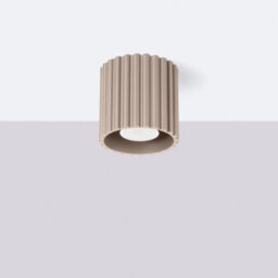 Luminosa Lighting Luminosa Aura Surface Mounted Downlight Taupe 1X Gu10 - thumbnail 2