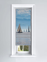 Lister Cartwright Photographic Scenic Sailing Design Blackout Roller Blinds Windows Blind ( 60 X 160 Cm) Child Safety Included - thumbnail 2