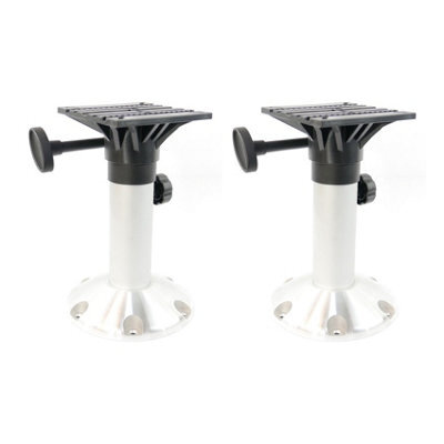Pair Of Adjustable Height Seat Pedestals - 34Cm To 51Cm, For Boat, Yacht, Marine Applications - image 1
