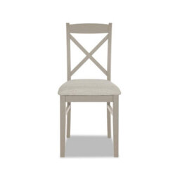 Statement Furniture Florence Crossback Upholstered Seat Dining Chair - Truffle - thumbnail 2