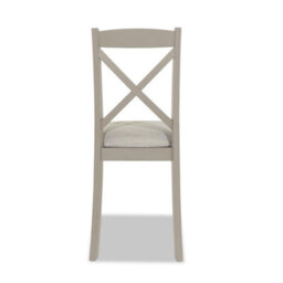 Statement Furniture Florence Crossback Upholstered Seat Dining Chair - Truffle - thumbnail 7