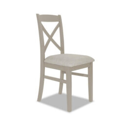 Statement Furniture Florence Crossback Upholstered Seat Dining Chair - Truffle - thumbnail 6