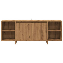 Berkfield Tv Cabinet Artisan Oak 130X35X50 Cm Engineered Wood - thumbnail 4