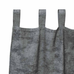 Berkfield Classic Curtain With Curtains 2 Pcs Grey 175 X 140 Cm Velvet - thumbnail 5
