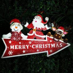 Shatchi Christmas Table Top Figures Window Wall Door Holiday Home Xmas Glitter Foam Showpiece Decorations, Grey, 41Cm - thumbnail 5