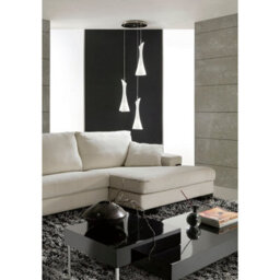 Luminosa Lighting Luminosa Zack Wall Lamp 1 Light E14, Satin Nickel - thumbnail 4