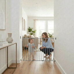 Safetots Screw Fit Metal Baby Gate, Grey, 80Cm - 90Cm - thumbnail 7