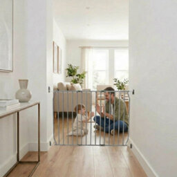 Safetots Screw Fit Metal Baby Gate, Grey, 80Cm - 90Cm - thumbnail 6