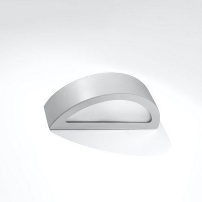 Sollux Lighting Atena Ceramic & Glass Grey 1 Light Classic Wall Light - image 1