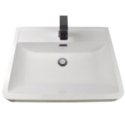 Nes Home Merton 600mm Freestanding Basin Vanity Unit Dark Grey - thumbnail 8