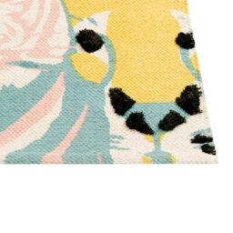 Wyld And Coco Kids Safari Rug 80 X 150 Cm Multicolour Low-Pile Playroom Rug - thumbnail 6