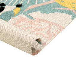 Wyld And Coco Kids Safari Rug 80 X 150 Cm Multicolour Low-Pile Playroom Rug - thumbnail 5