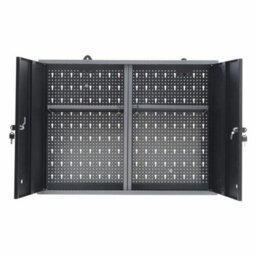 80X20X60Cm Metal Steel Wall Mounted Garage Tool Cabinet Workshop Storage Cupboard Lockable - thumbnail 1