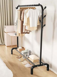 Steel Pipe Clothes Rail Garment Display Stand - thumbnail 2