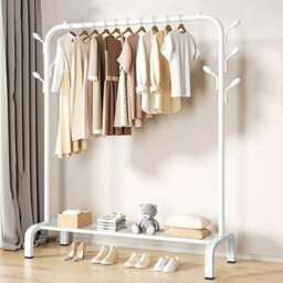 Steel Pipe Clothes Rail Garment Display Stand