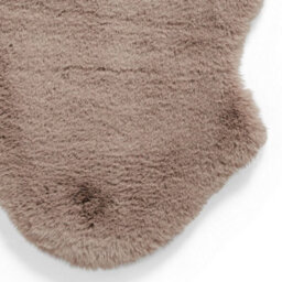 Sheepskin Mink Plain Shaggy Rug, 50mm Thickness Modern Rug, Luxurious Rug For Living Room, & Dining Room-60Cm X 90Cm (Single) - thumbnail 5