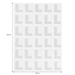 Sweeek - Indoor Rug With Geometric Patterns In Cream 230X160 Cm - Eve - thumbnail 4