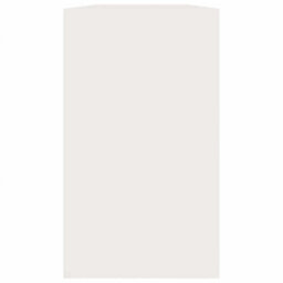 Berkfield Durable Shoe Bench High Gloss White 80X24X45 Cm Engineered Wood - thumbnail 7