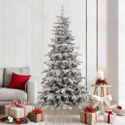 Vidaxl Christmas Bauble Set 100 Pcs Transparent  8 Cm Plastic - thumbnail 1