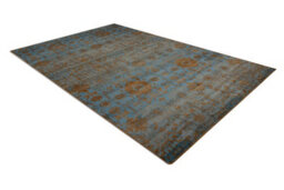 RugsX Wool Carpet Omega Karaja Flowers Brass, Gold 200X300 Cm - thumbnail 3