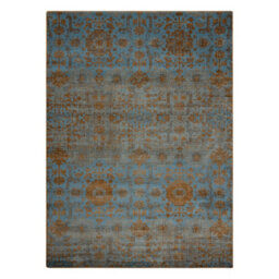 RugsX Wool Carpet Omega Karaja Flowers Brass, Gold 200X300 Cm - thumbnail 2