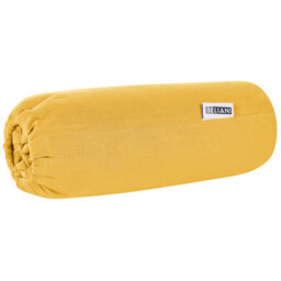 Beliani Fitted Sheet Janbu 140 X 200 Cm Cotton Mustard - thumbnail 6