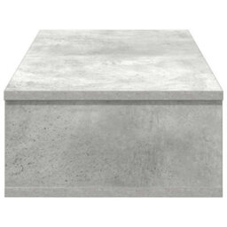 Berkfield Durable Wall Shelf With Drawers Concrete Grey 80X31X17 Cm Engineered Wood - thumbnail 5