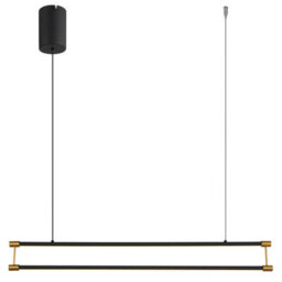 Luminosa Lighting Luminosa Kayson 84Cm Pendant Ceiling Light Matt Black Led 3000K - thumbnail 3