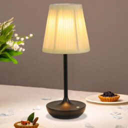 Amorly Table Lamp Wireless Led Rechargeable Light Touch Dimmable Usb Rechargeable Lightindoor Outdoor,black - thumbnail 4